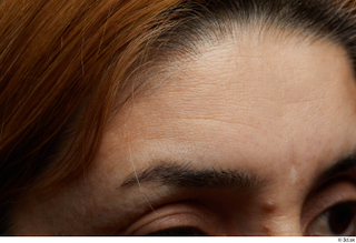  HD Face skin references Rafeeqa Dia eyebrow forehead skin pores skin texture wrinkles 0001.jpg